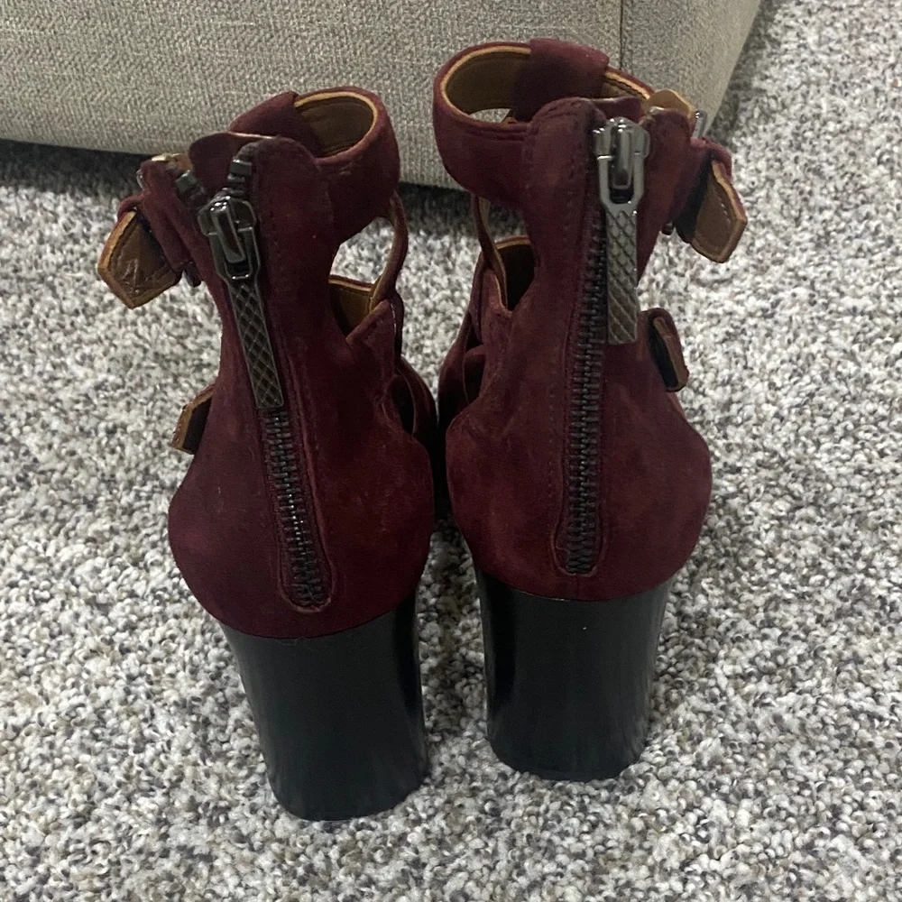 Donald j pliner Burgundy Women's Heels - Picture 3 of 5